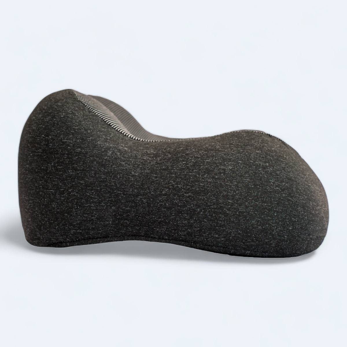 sort nakkepude fra siden