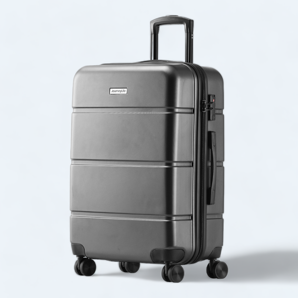 Grå = grå rejsekuffert